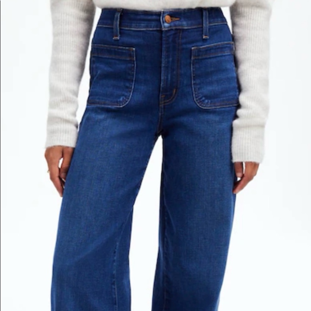 Madewell The Emmett Wide-Leg jeans